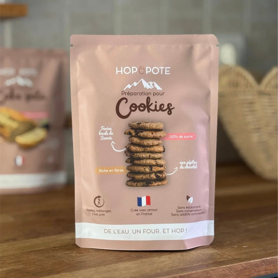 Préparation Cookies aux pépites de chocolat