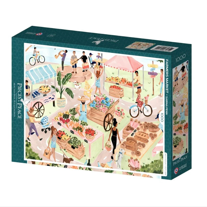 Puzzle 1000 pièces - Marché Fermier