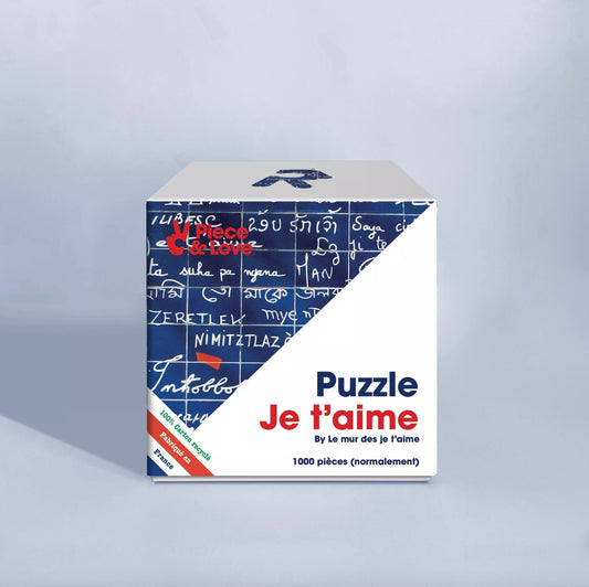 Puzzle 1000 pièces Je t'aime