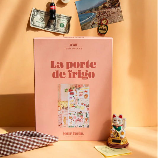 Puzzle 1000 pièces La porte du frigo
