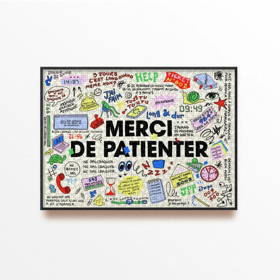 Puzzle 1000 pièces Service public