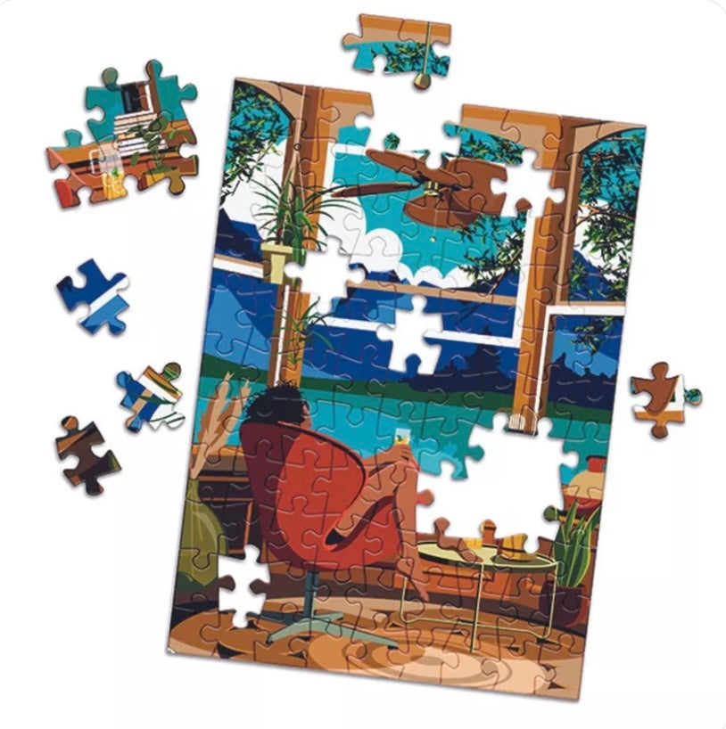 Puzzle 100 pièces - Citron pressé dans les montagnes