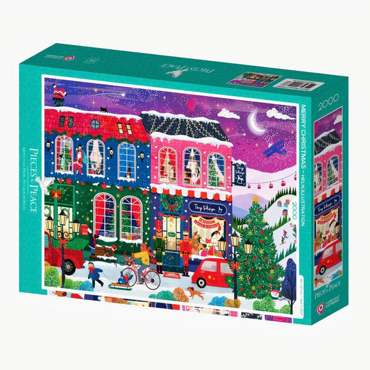 Puzzle 2000 pièces - Merry Christmas