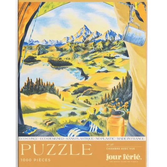 Puzzle 1000 pièces Chambre avec vue
