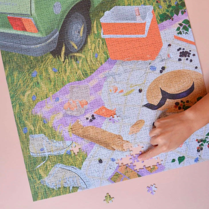 Puzzle 1000 pièces - Le casse croûte