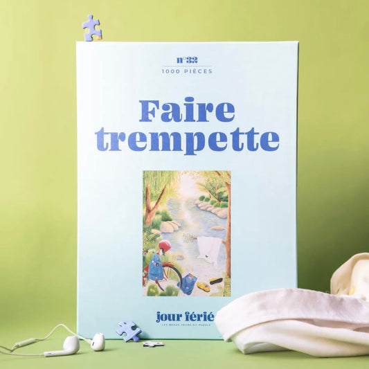 Puzzle 1000 pièces - Faire trempette