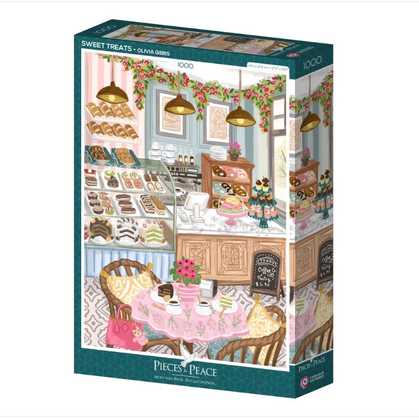 Puzzle 1000 pièces - Gourmandises Sucrées