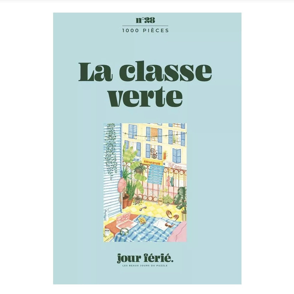 Puzzle 1000 pièces La classe verte