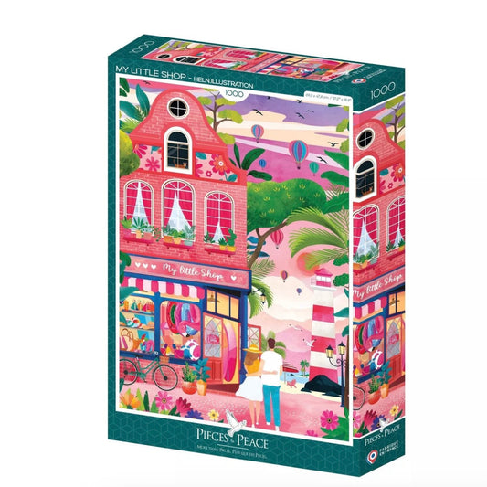 Puzzle 1000 pièces Mon petit magasin