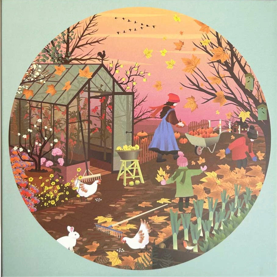 Puzzle rond Autum feeling 1000 pièces