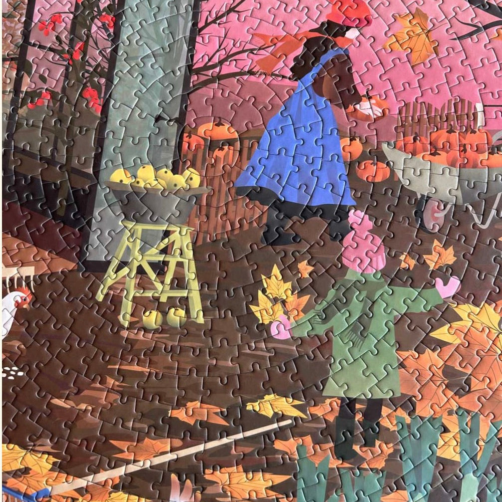 Puzzle rond Autum feeling 1000 pièces