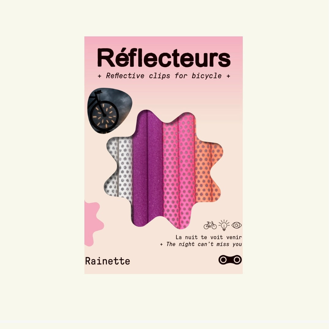 Réflecteurs pour vélo Pastel