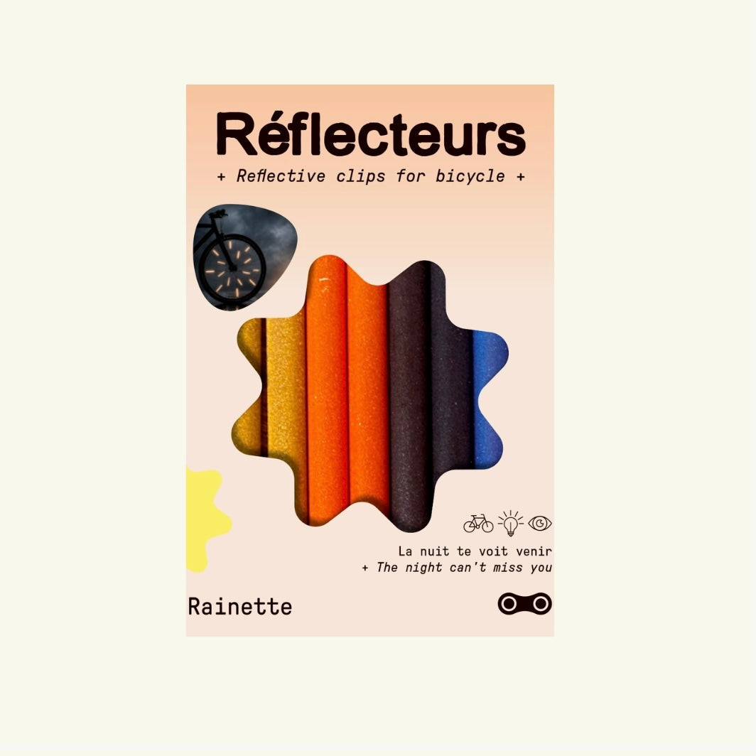 Réflecteurs pour vélo Terre Rainette La cachette de M