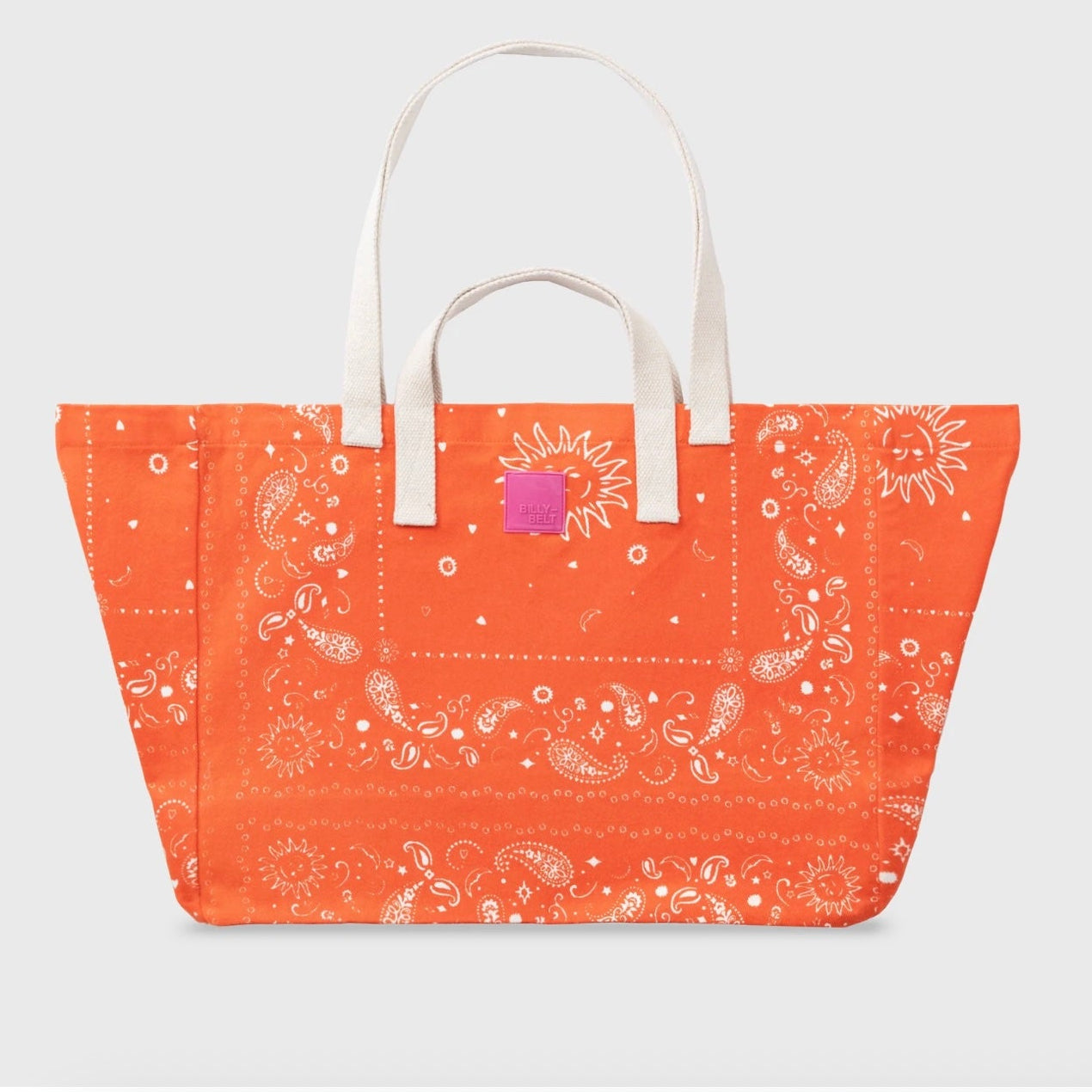 Sac cabas bandana Orange