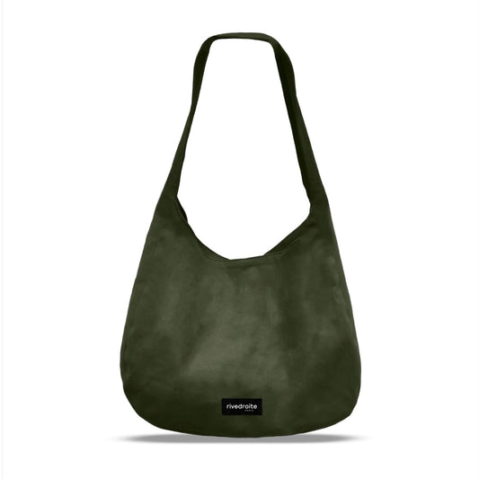 Sac Clavel coated green Rive droite La cachette de M
