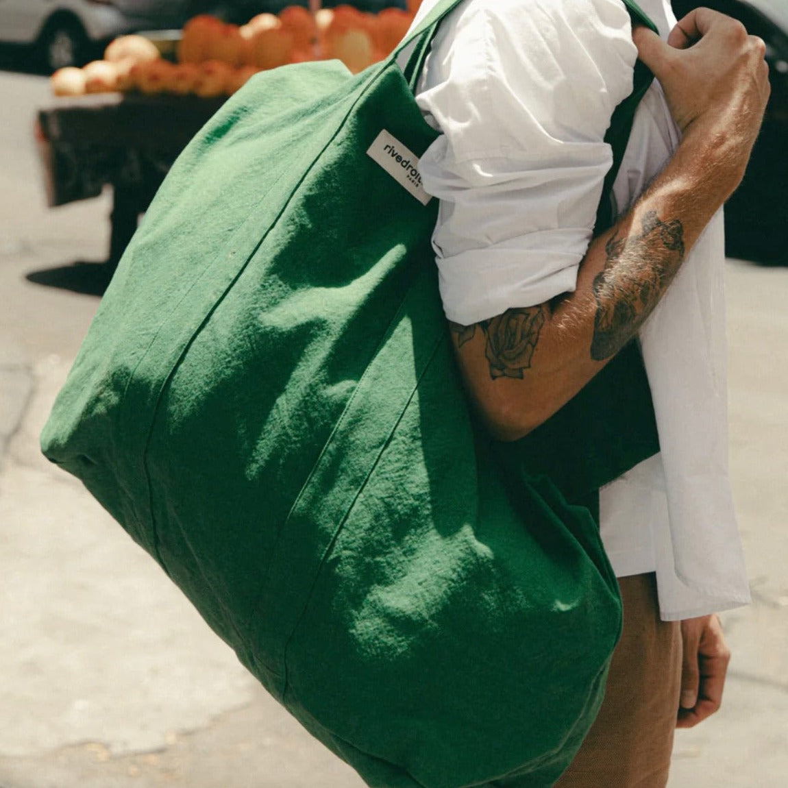 Sac Marcel XL - Vert palmier