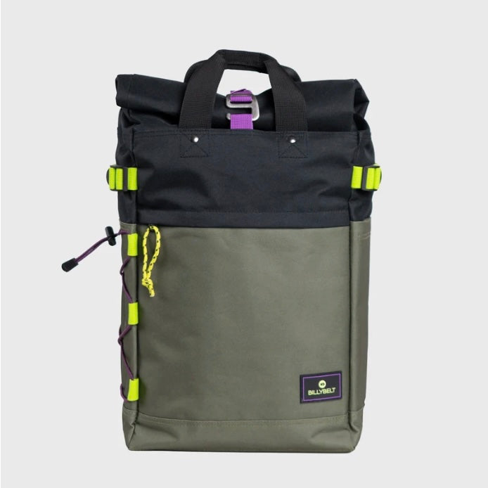 Sac a dos Rolltop Kaki/Noir