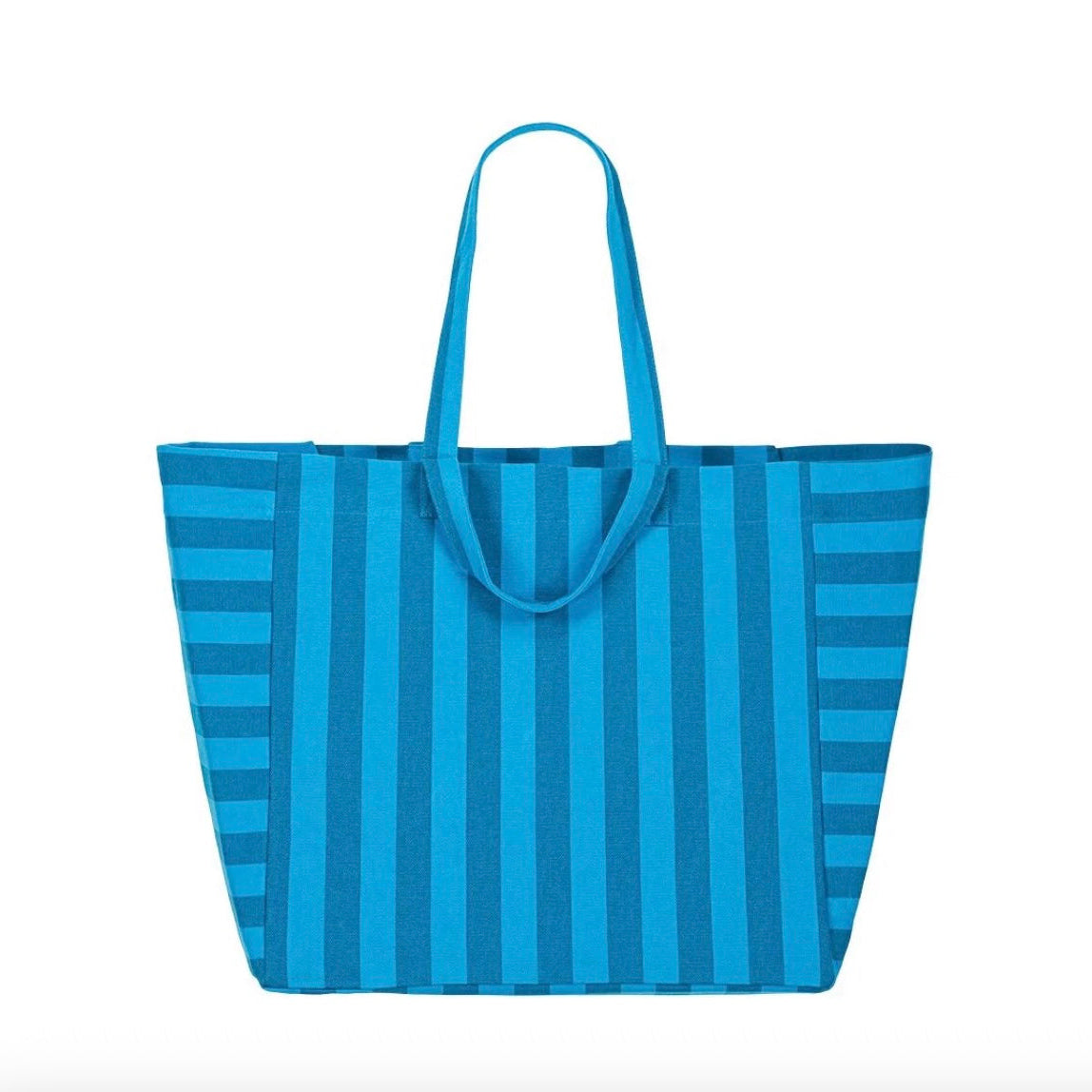 Sac cabas Rayures Tahitian / Turquoise