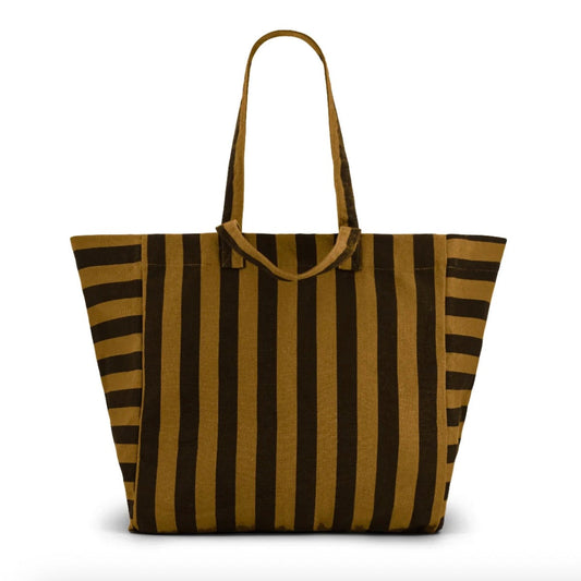 Sac cabas rayures cumin
