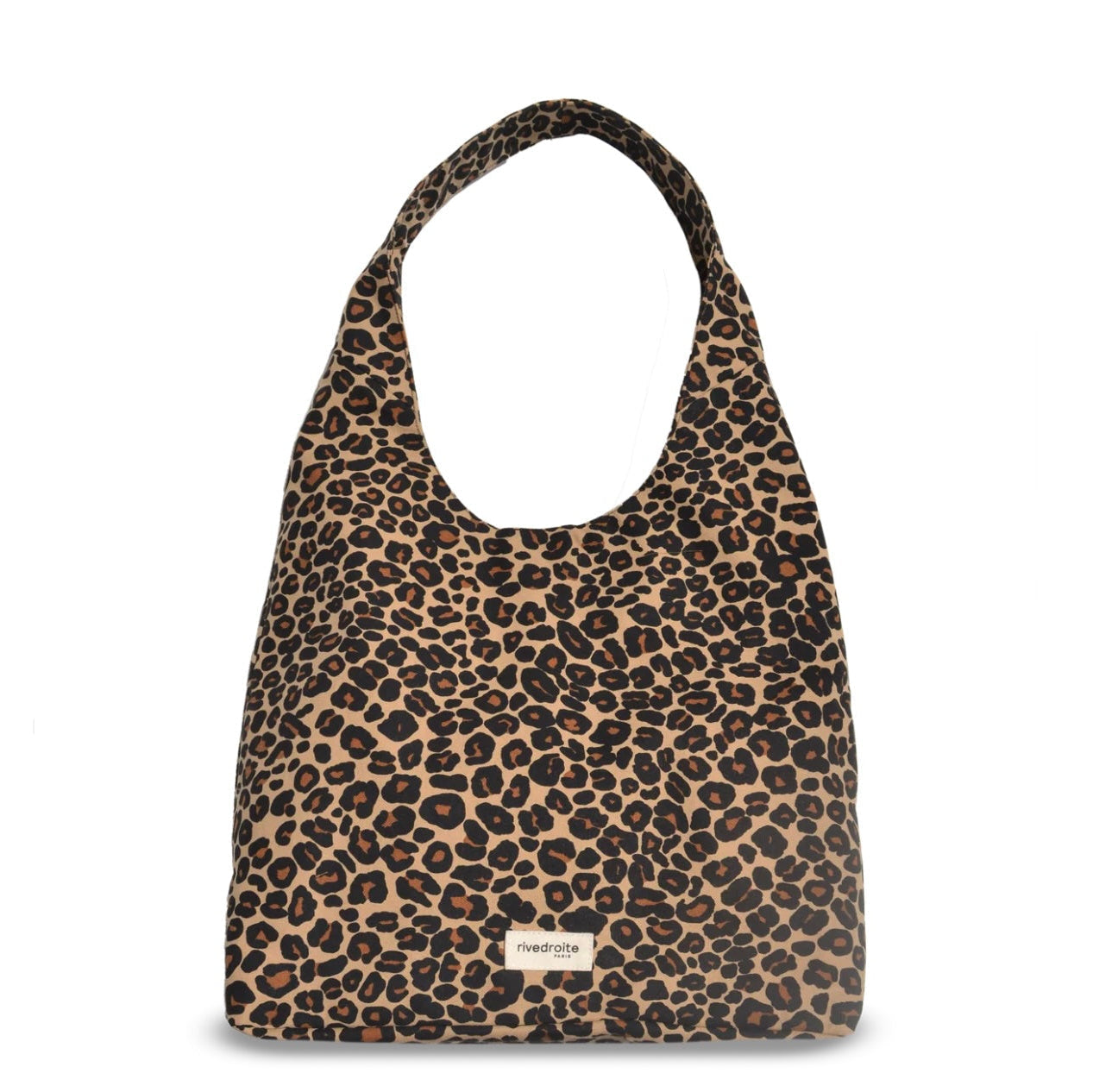 Sac Richelieu Leopard beige sand