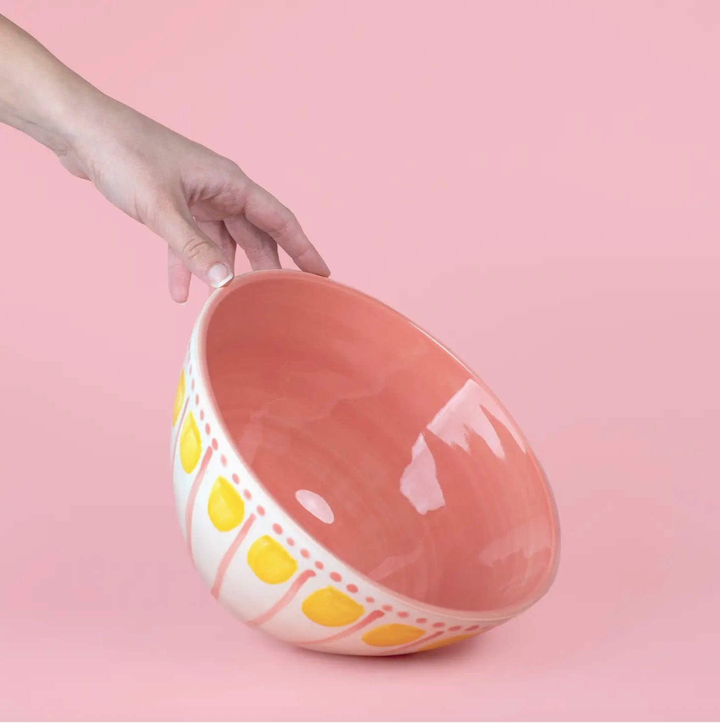 Saladier en céramique artisanale – 1,5 L