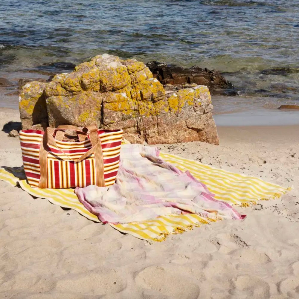 Serviette de Hammam rose multi color