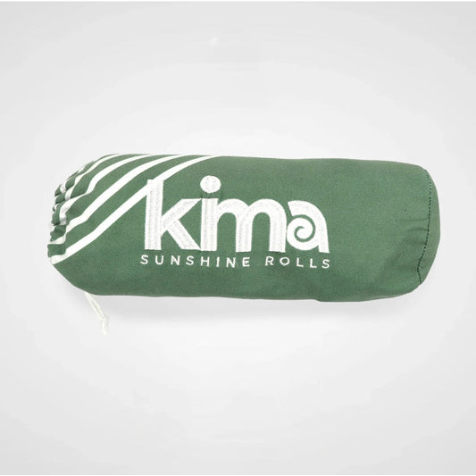 Serviette de plage XXL en microfibres - Lines kaki