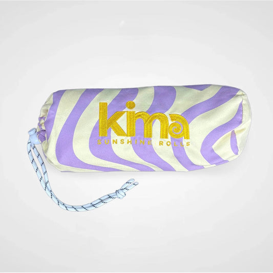 Serviette de plage XXL en microfibres - Wavy Lavande