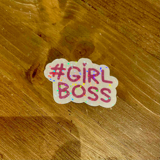 Sticker Girl Boss