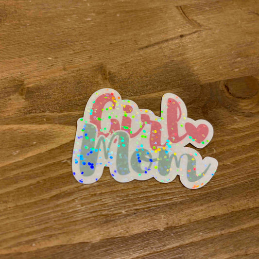 Sticker Girl Mom