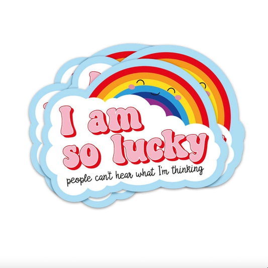 Sticker I'm so lucky