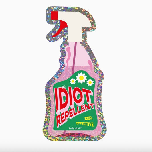 Sticker Idiot Repellent