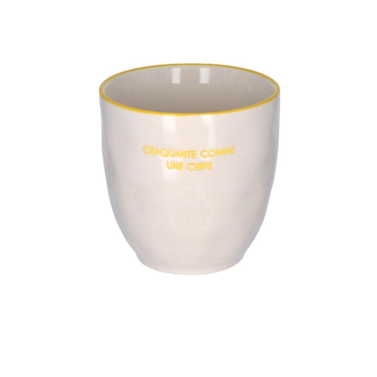 Tasse craquante comme une chips