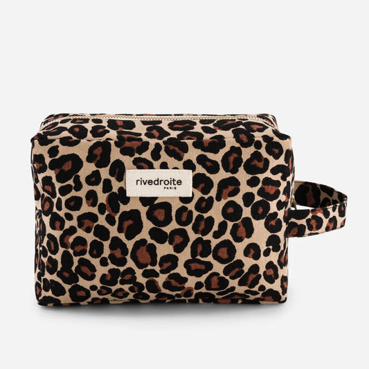 Trousse XL Tournelles - Léopard beige sand