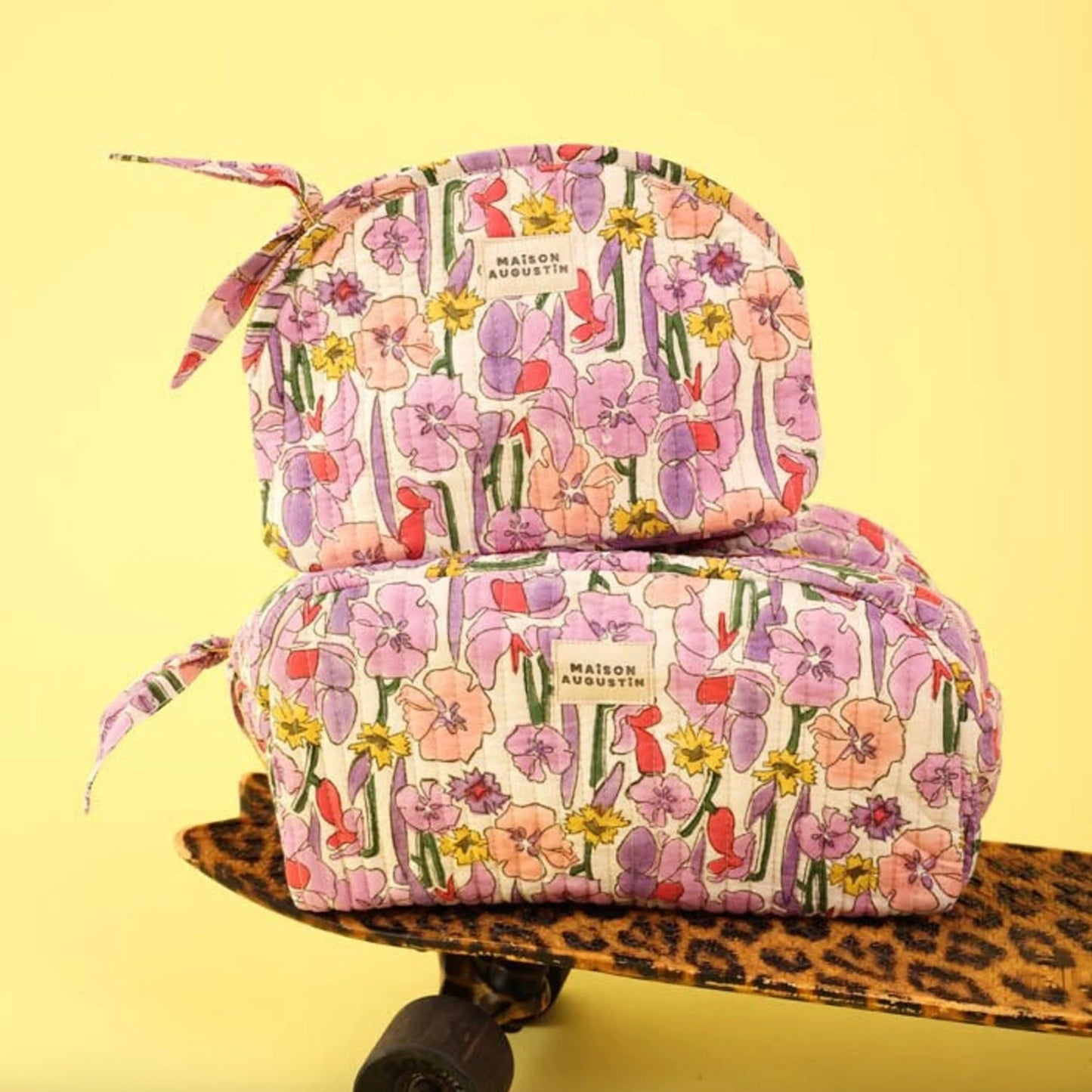 Trousse de toilette Fleurs Lilas