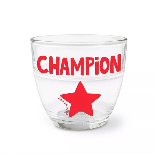 Verre Duralex Champion rouge