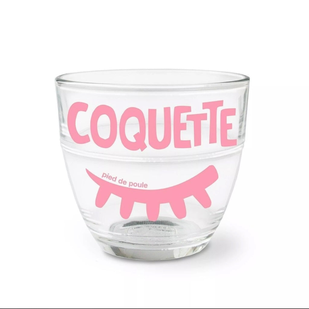 Verre Duralex Coquette rose