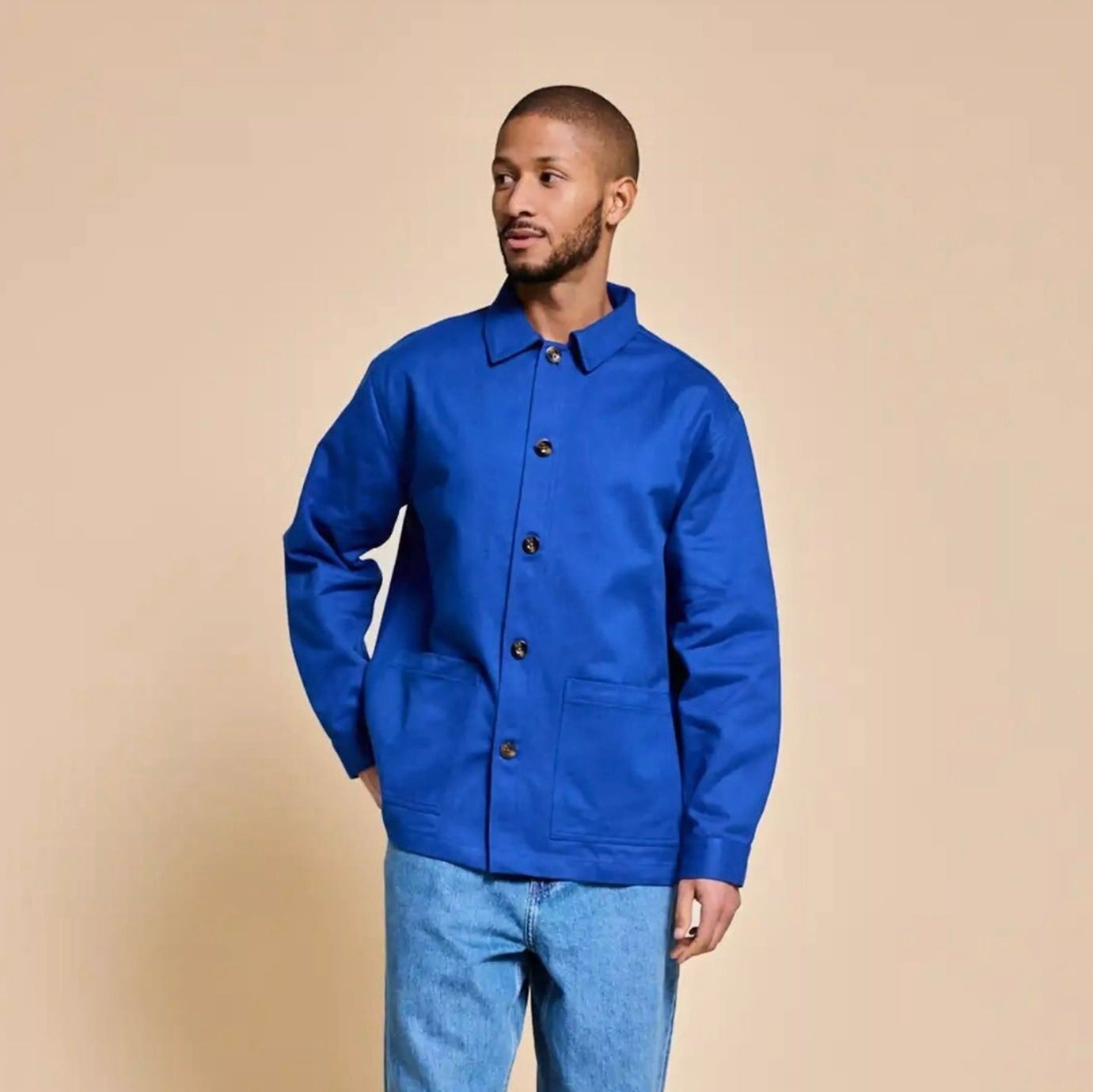 Veste mixte Marcelle Bleu electrique