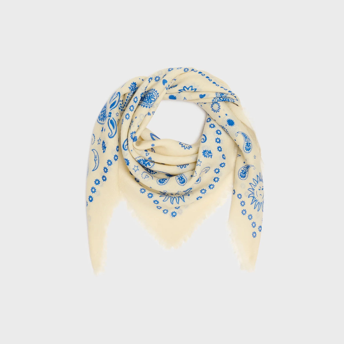 Foulard Louise Ivoire