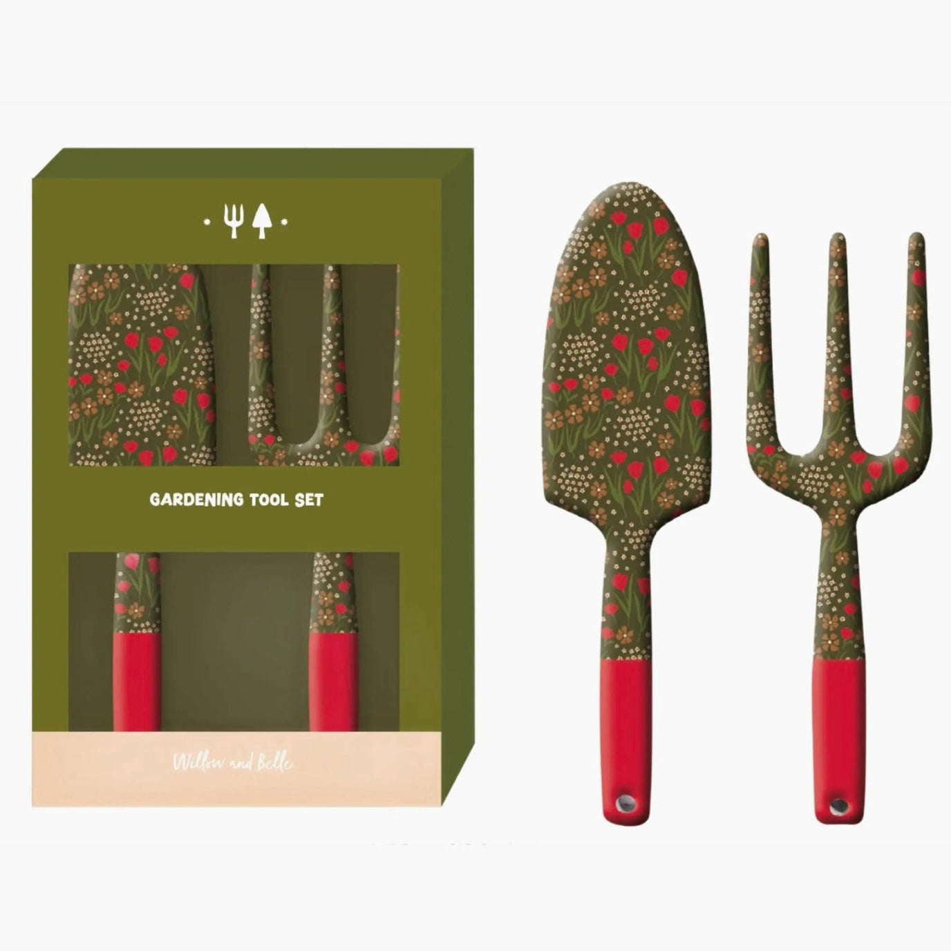 Ensemble d'outils de jardin Fourchette et Truelle Willow et belle