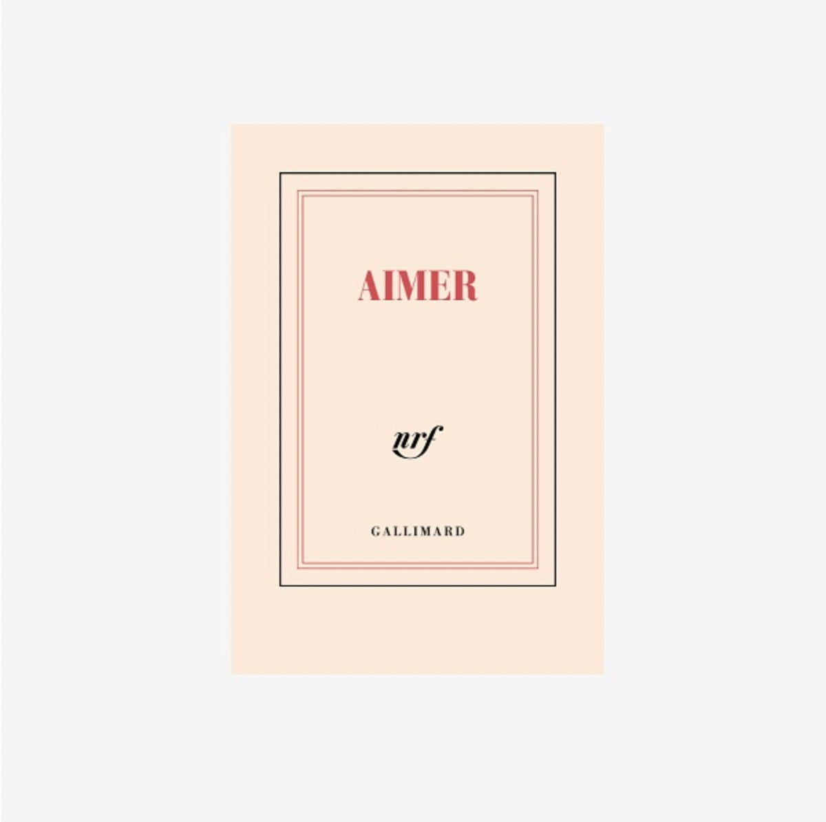 Carnet de poche " Aimer "