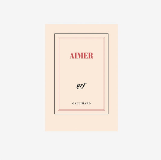 Carnet de poche " Aimer "