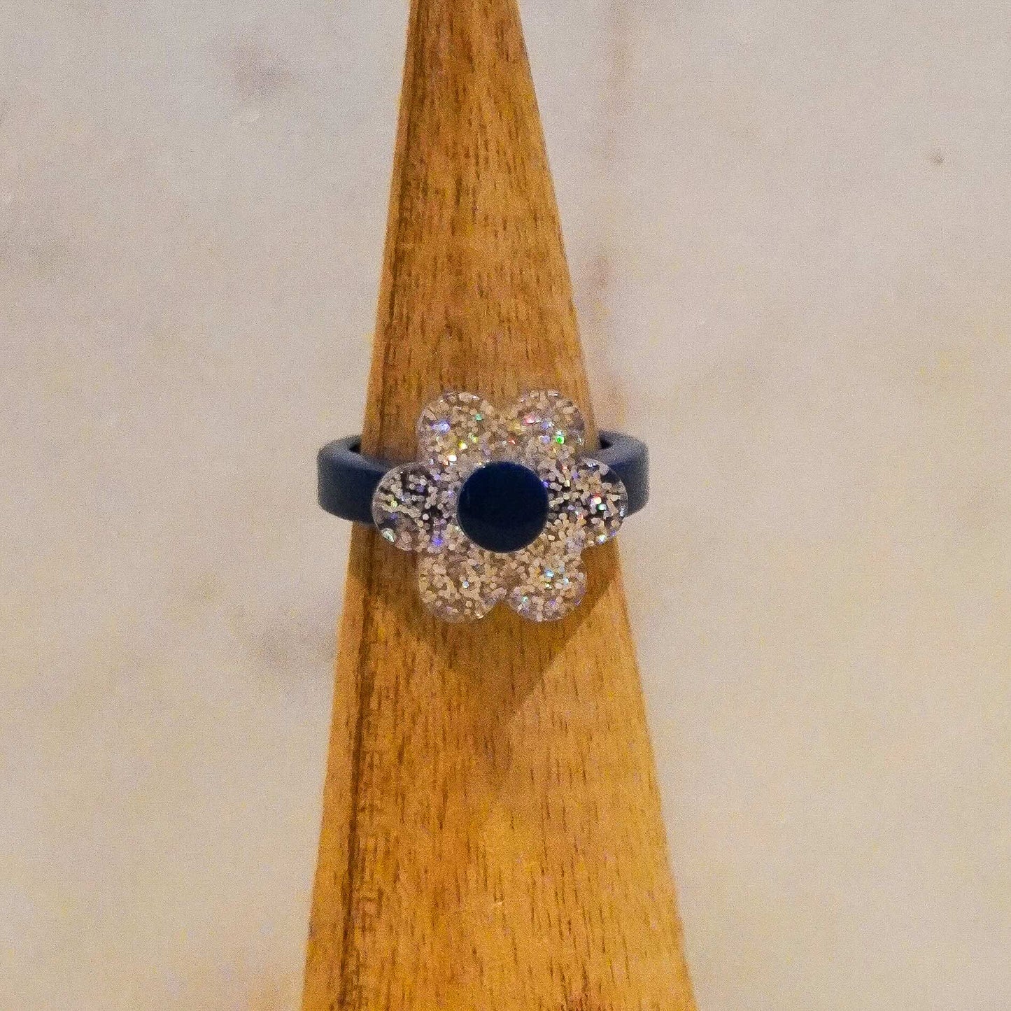 Bague Fleur ronde