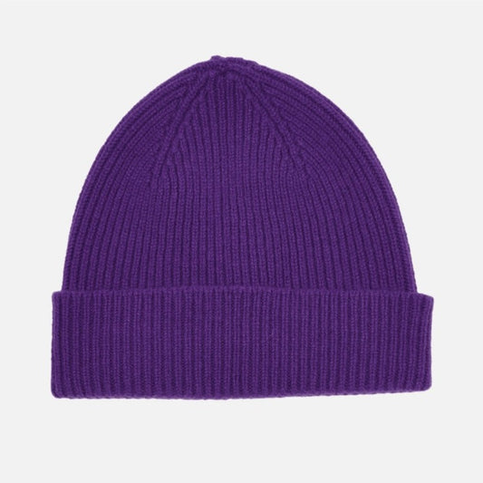 Bonnet Laine et Angora Purple Haze