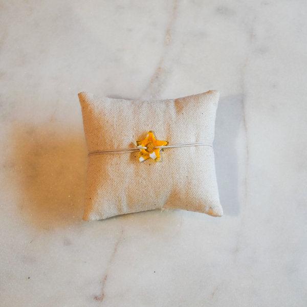 Bracelet acétate étoile