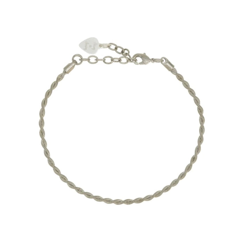 Bracelet " Twist " en Corde de guitare