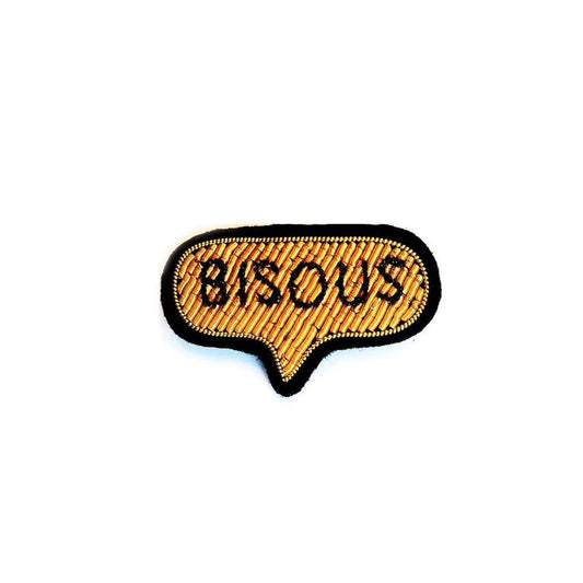 Broche Bisous or