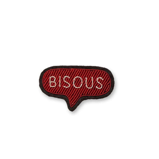 Broche Bisous Rouge