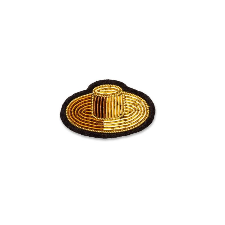 Broche Chapeau de Paille