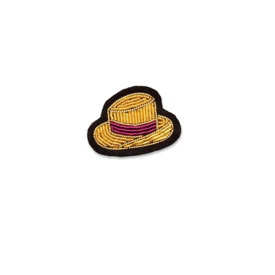 Broche chapeau Mafia